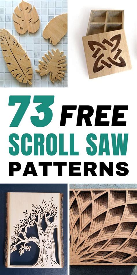 75 free scroll saw patterns for beginners advanced – Artofit