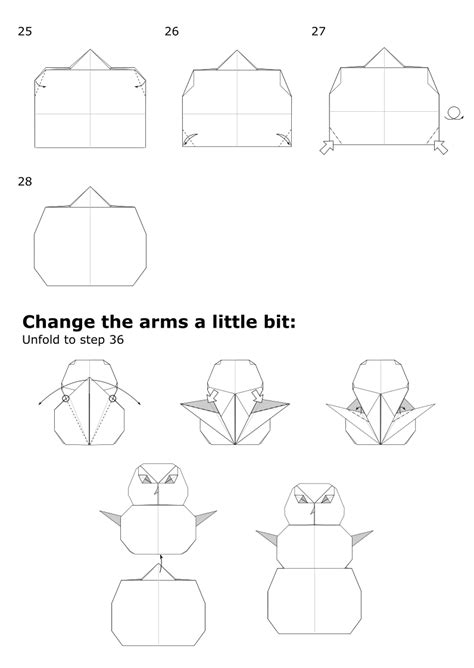 Origami Snowman Jo Nakashima