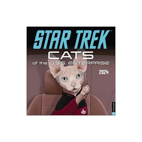 Star Trek Cats 2024 Wall Calendar Mtvviacom Emagro