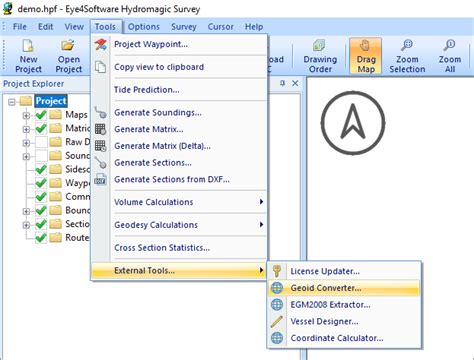 Geoid File Conversion Utility Eye Software Hydromagic Hydrographic