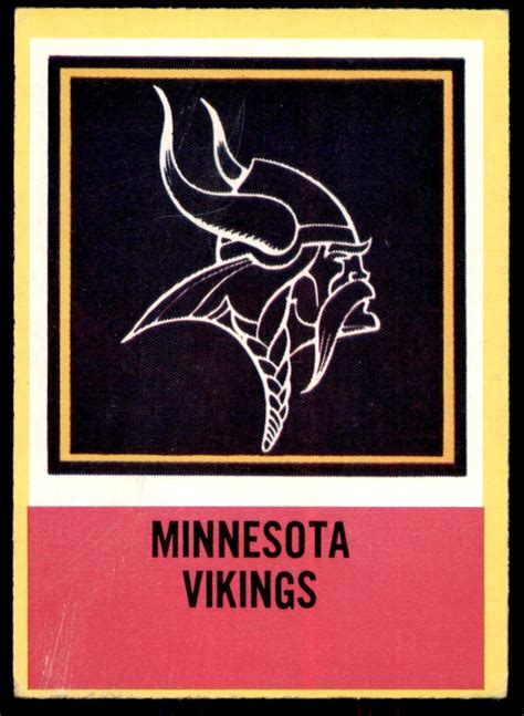 Vikings Insignia Trading Cards Values Rookies Hot Deals