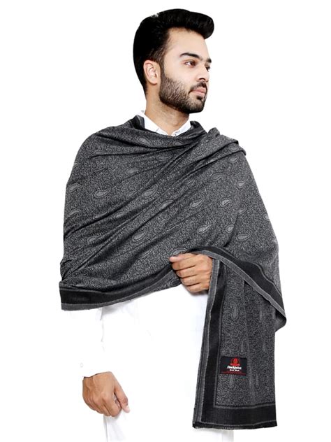 Buy Arvore Bunkaar Men S Woolen Warm Soft Designer Lohi Shawl X