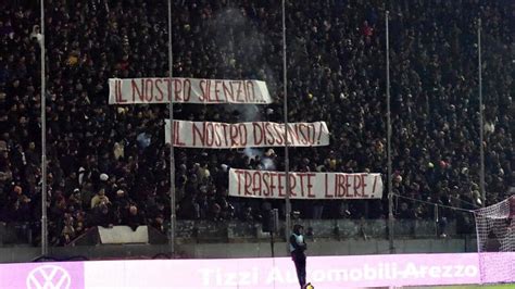 Il Derby Della Protesta Trasferte Libere Arezzo E Perugia Ammenda