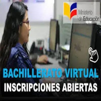 Inscripciones bachillerato virtual Ministerio de Educación gucyi