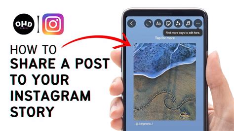 How To Share A Post To Your Instagram Story Youtube