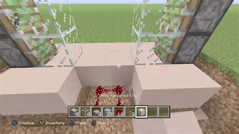 Minecraft Tutorial: How to make a pressure plate door - YouTube