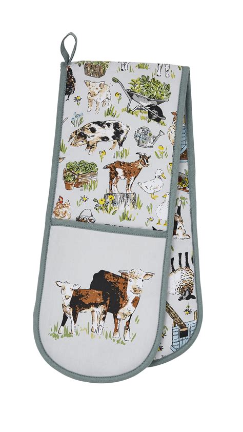 Ulster Weavers Portman Farm Double Oven Glove • Homeleigh Garden Centres