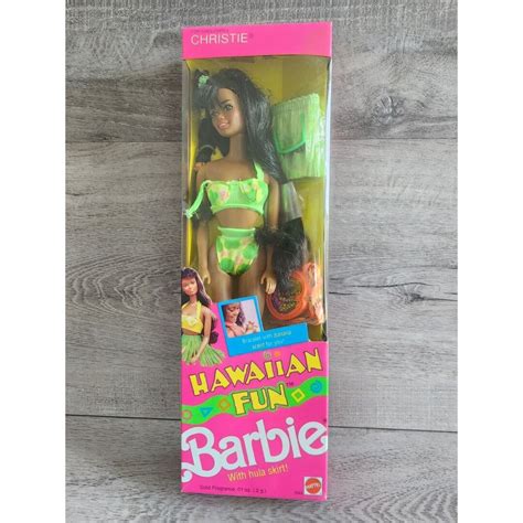 Vintage Hawaiian Fun Christie Barbie Doll 5944 Nuevo 1990 Mattel Inc