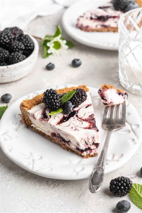 Blackberry Lemonade Icebox Pie Grandbaby Cakes