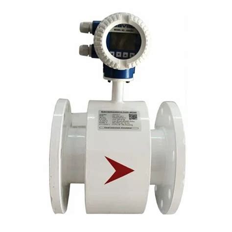 Flange Type Liter GPRS Based Electromagnetic Flow Meter Water Model