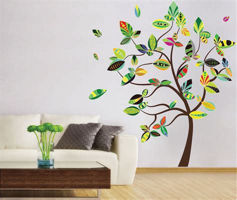 Abstract Tree Wall Decal - Tree Wall Decal Murals - Primedecals