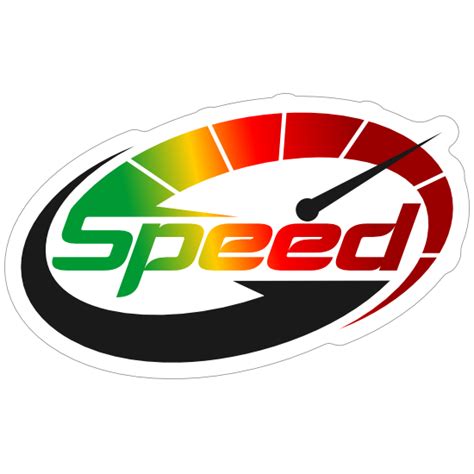 Speed Racing Car Sticker Shipped Fast And Free