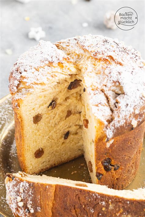 Einfaches Panettone Rezept Backen macht glücklich