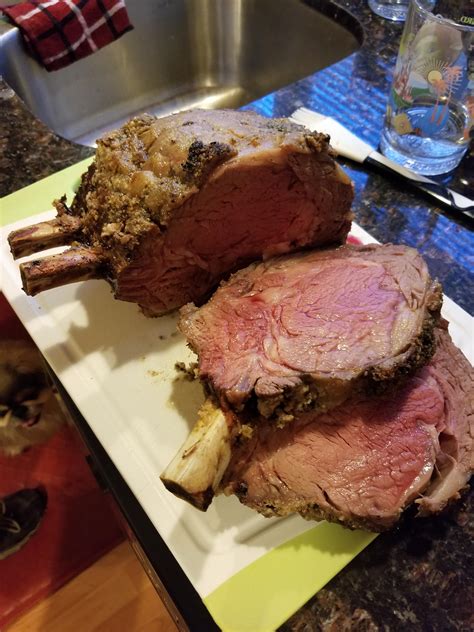 Homemade 6lb Bone In Ribeye Roast Rfood