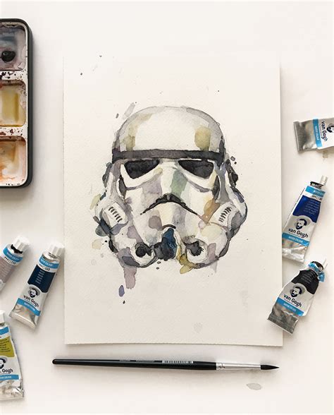 Star Wars WATERCOLOUR On Behance