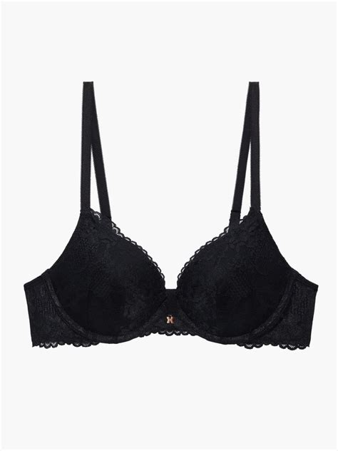 Allover Lace Push Up Bra In Black Savage X Fenty