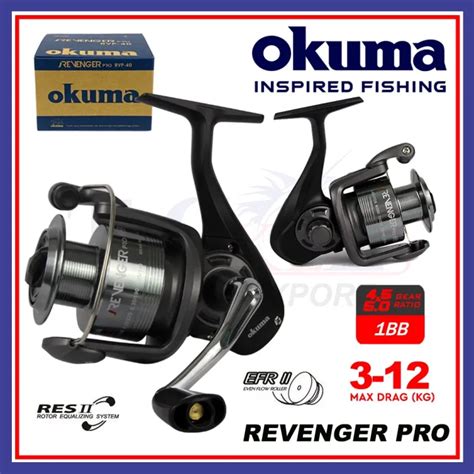 3kg 12kg Max Drag Okuma Revenger Pro RVP Spinning Fishing Reel 6 Model