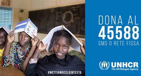 Campagna Unhcr Per L Istruzione Di Mila Bambini Rifugiati In Sahel