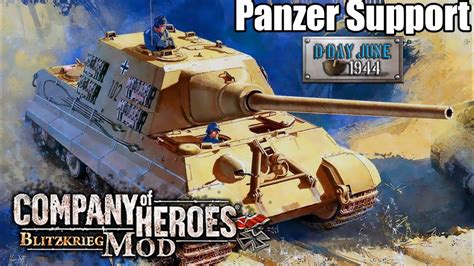 Company Of Heroes Blitzkrieg Mod Panzer Support Youtube