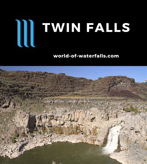 Twin Falls A Tale Of Two Sibling Waterfalls In Idaho