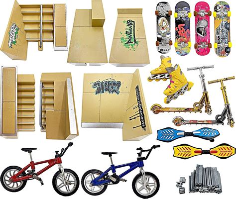 Finger Skateboard Ramp Set Finger Skateboard Finger Etsy