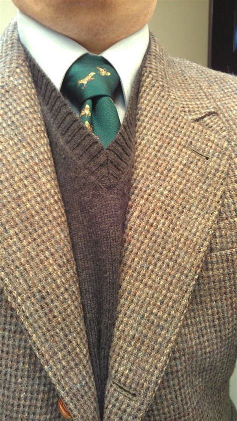 Harris Tweed And A Sweater Vest P S I Am The Sultan Of The Sweater