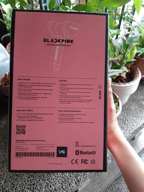 Onhand Black Pink Official Light Stick Ver Hobbies Toys