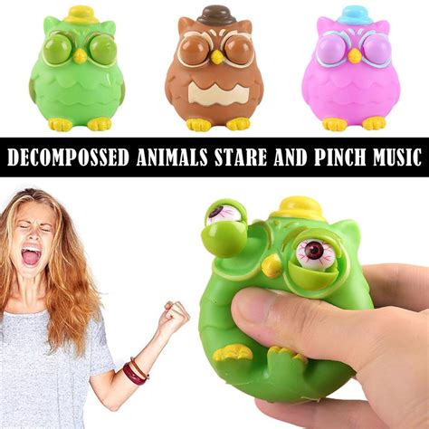 Buy Cartoon Animal Squeeze Antistress Toy Boom Out Eyes The Figure Toy