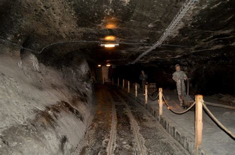 In An Underground Salt Mine In Poland