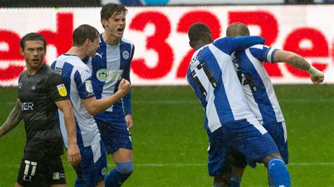 Wigan Athletic Fc Minutes Of The Action From Latics Victory