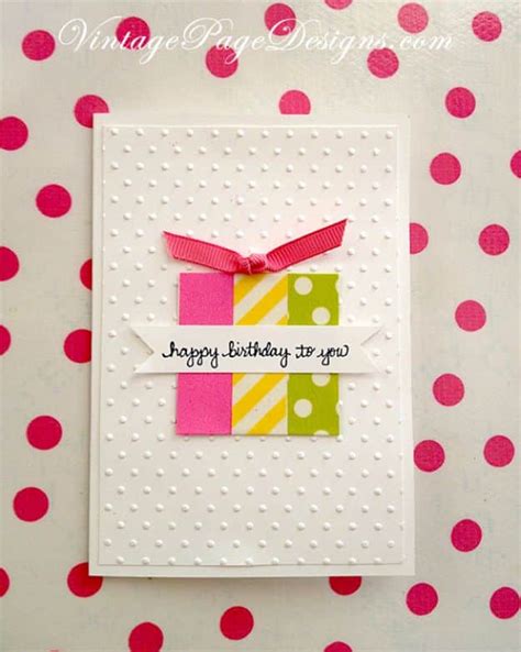 30 Handmade Birthday Card Ideas