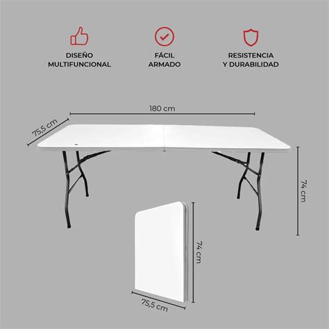 Mesa Plegable Multifuncional Totoralillo Kano