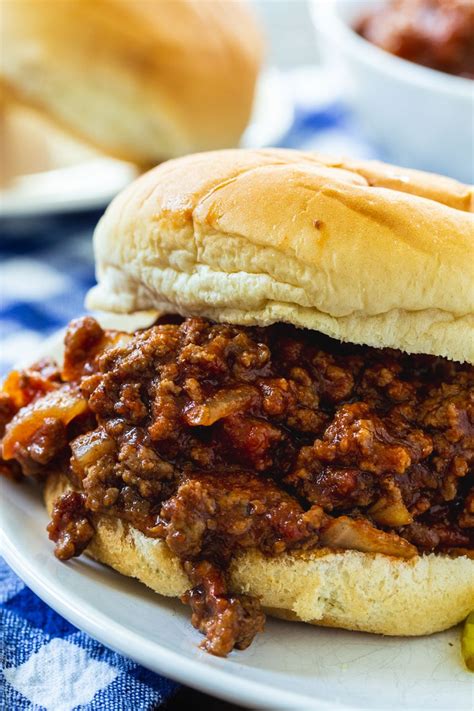 Crock Pot Sloppy Joes Spicy Southern Kitchen