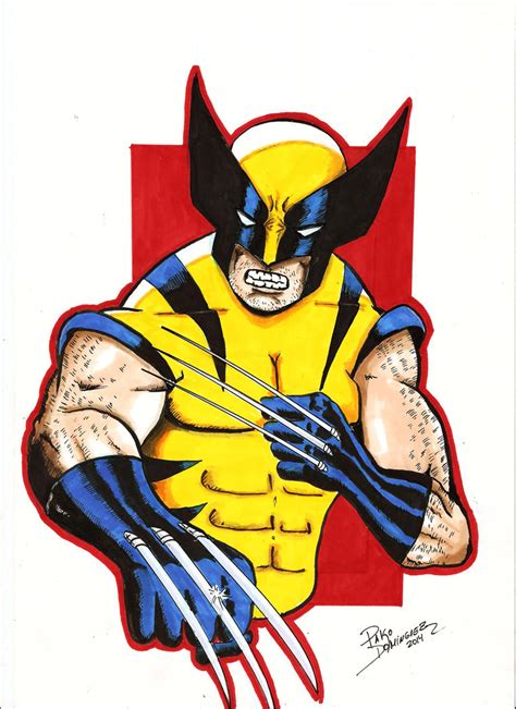 Wolverine Color By Adbarsabbar On Deviantart