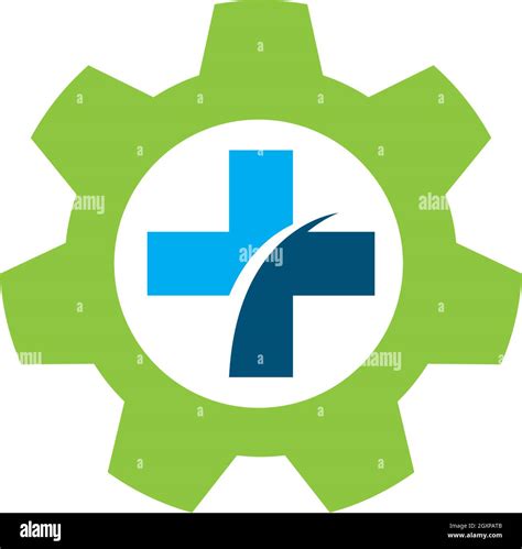 Gear Logo Template Vector Icon Illustration Design Stock Vector Image