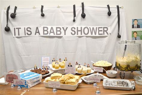 "The Office" Themed Baby Shower Ideas - Hitch Studio - Wedding Planning