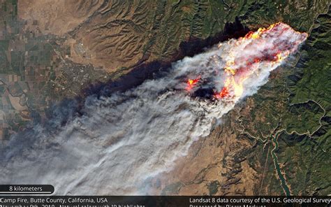 Brève En Images Les Incendies Meurtriers De Californie Vus Depuis L