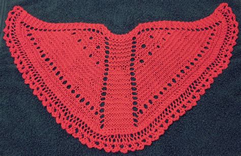 Distinctively Shaped Faroese Shawls This Doll Sized Shawl Demonstrates