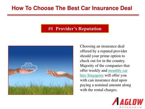 Ppt How To Choose The Best Car Insurance Deal Powerpoint Presentation