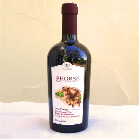 Organic Port Style Wine - California-grown, Low-impact farmed