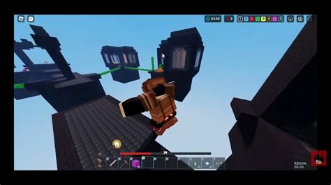 Reaching K Wins Gameplay Roblox Bedwars Youtube