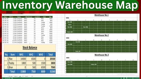 Warehouse Location Mapping Excel Template - prntbl.concejomunicipaldechinu.gov.co