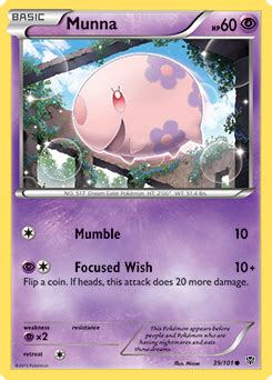 Munna | Pokédex