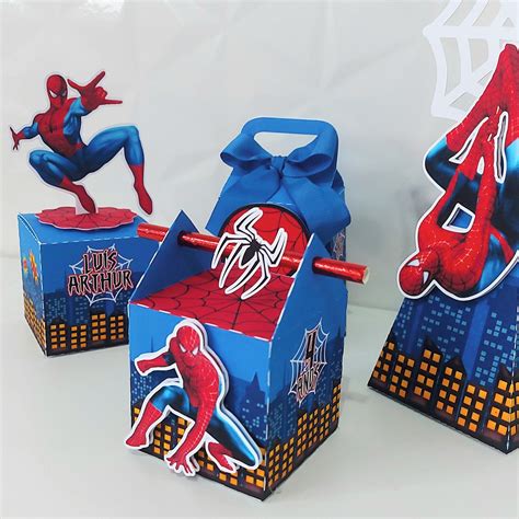 Kit Personalizados Homem Aranha Unidades Elo