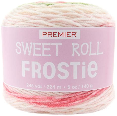 Premier Sweet Roll Frostie Yarn Strawberry Shortcake Michaels