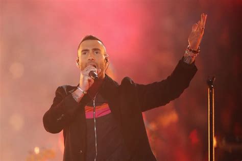 Adam Levine Super Bowl Halftime Show Performance Outfits