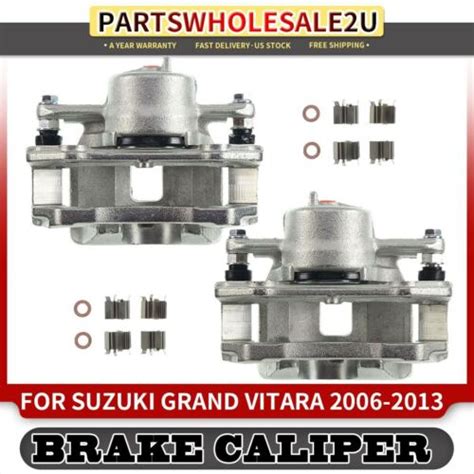 Front Left Right Brake Calipers For Suzuki Grand Vitara 2006 2013