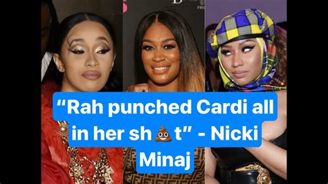 Nicki Minaj Exposes Cardi B Again Claims Rah Ali Lumped Cardi B Up