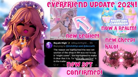 EVERFRIEND ROYALE HIGH UPDATE 2024 NEW SET CONFIRMED NEW HALO NEW