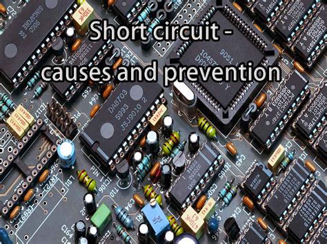 Short circuit - causes and prevention